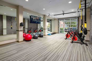 Spin and yoga studio